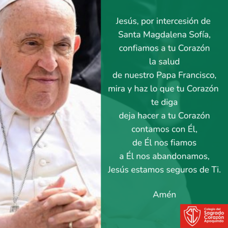 Thumb como comunidad sc nos unimos en oraci%c3%b3n por la salud del papa francisc